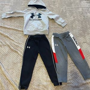 Little Boys Under Armour Set. Size 5T